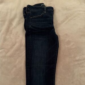 American Eagle Outfitters High Rise Jeans - Dark Blue